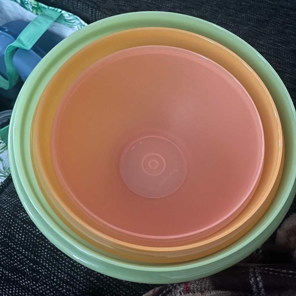 Wonderlier Bowels 3 pc set (Tupperware)